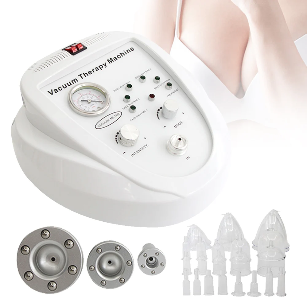 Vacuum Massage Face Lifting Beauty Machine Breast Enlargement Machine Pump Cup Massager Body Shaping Butt Lifting Device