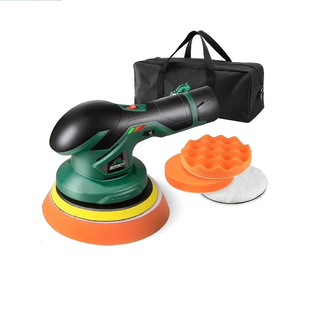 Cordless 12V Car Polisher Dual Action Wireless Car Polishing Machine Electric Polish Machines Adjustment Power Tools