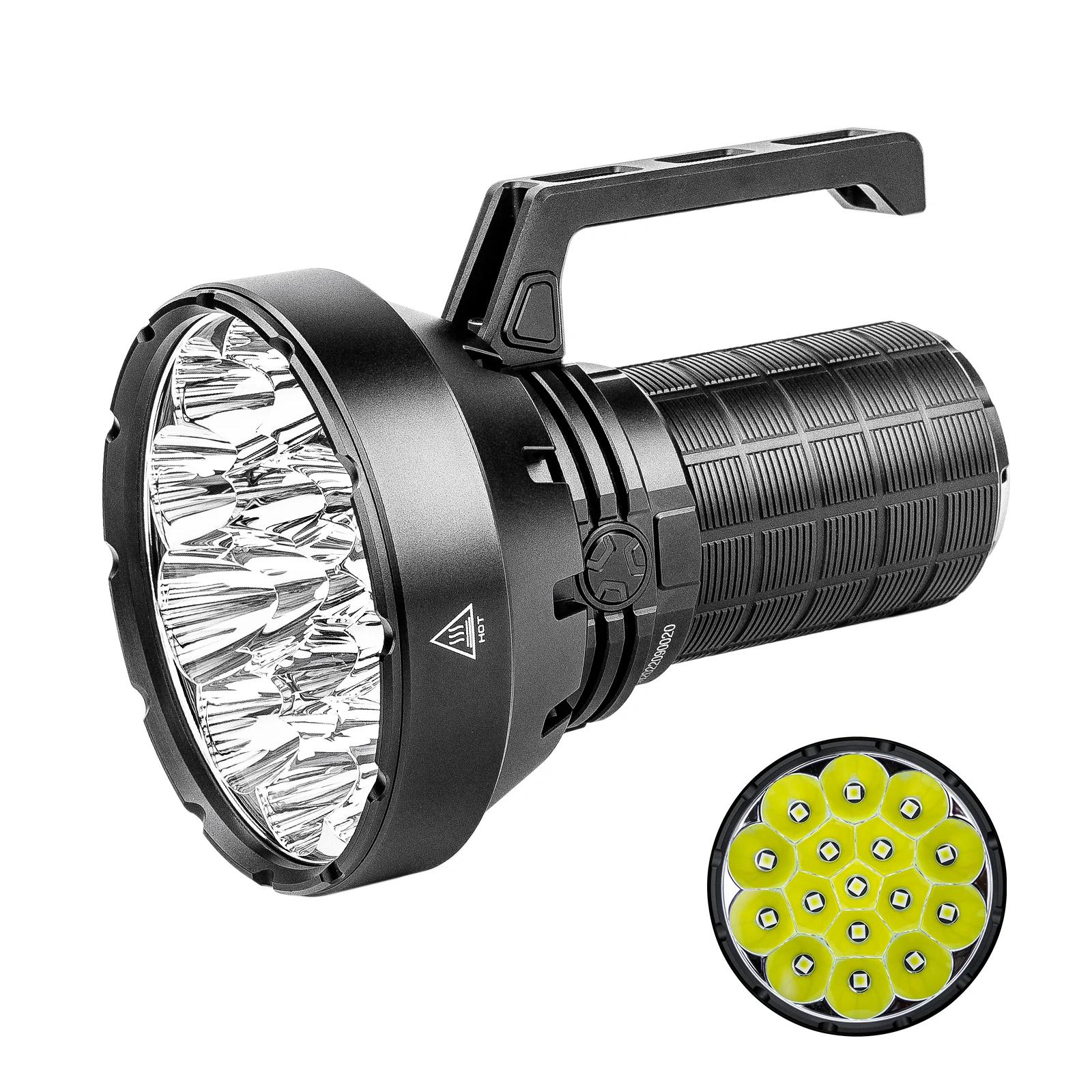 55,000 Lumens Rechargeable Tactical LED Flashlight